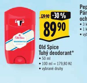 Albert Old spice tuhý deodorant nabídka