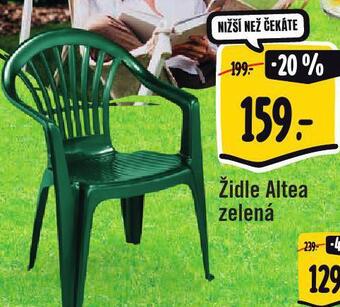 Albert Židle altea zelená nabídka