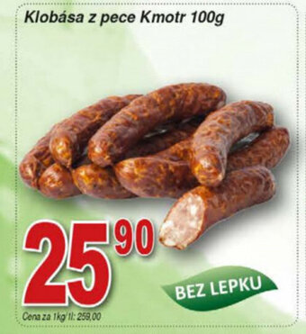Hruška Klobása z pece Kmotr 100g nabídka