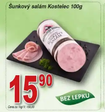 Hruška Šunkový salám Kostelec 100g nabídka