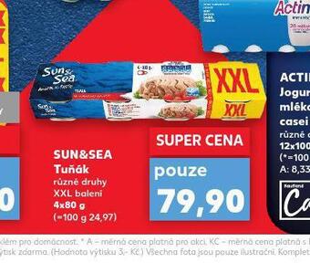 Kaufland Sun & sea tuňák nabídka