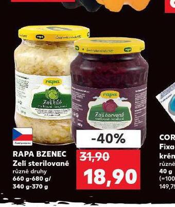 Kaufland Zelí sterilované nabídka