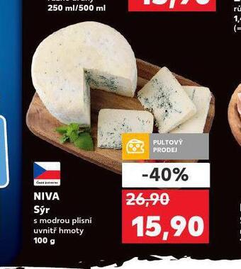 Kaufland Niva sýr nabídka