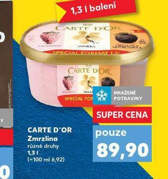 Kaufland Zmrzlina carte d´or nabídka