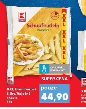 Kaufland Xxl bramborové šišky / vaječné špecle nabídka