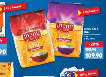 Kaufland Menu gold rýže nabídka