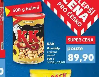 Kaufland K&k arašídy nabídka