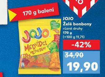 Kaufland Jojo želé bonbony nabídka