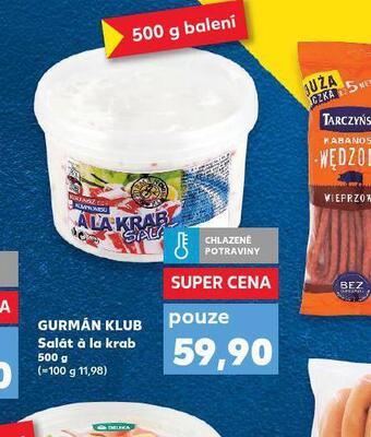 Kaufland Salát á la krab nabídka