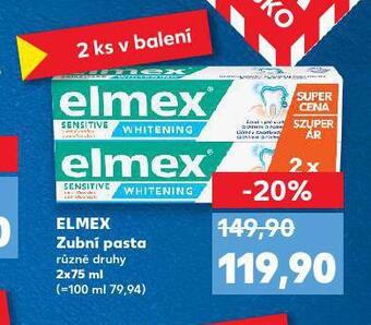 Kaufland Elmex zubní pasta nabídka