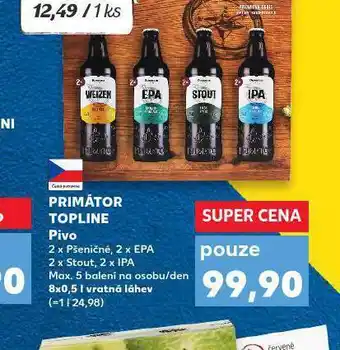 Kaufland Primátor topline nabídka