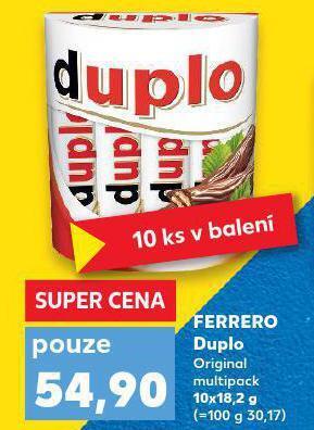 Kaufland Ferrero duplo nabídka