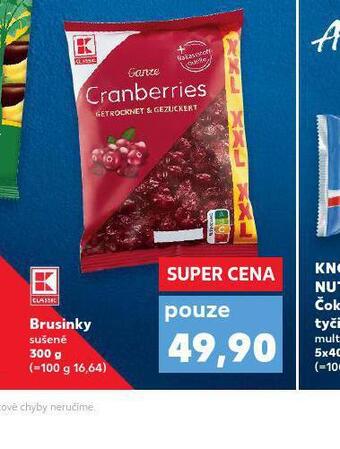 Kaufland Brusinky nabídka