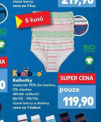Kaufland Dětské kalhotky nabídka