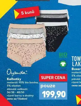 Kaufland Dámské kalhotky nabídka