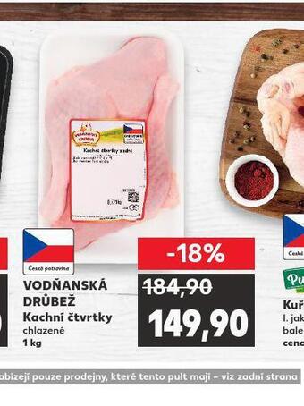 Kaufland Kachní čtvrtky nabídka