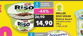 Kaufland Müller riso vegan nabídka