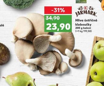 Kaufland Hlíva ústřičná kloboučky nabídka