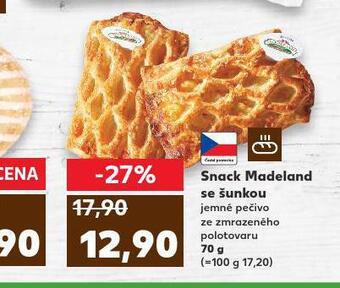 Kaufland Snack madeland se šunkou nabídka