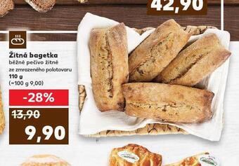 Kaufland Žitná bagetka nabídka