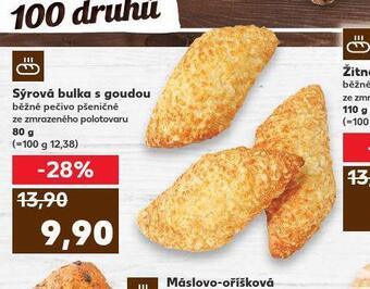 Kaufland Sýrová bulka s goudou nabídka