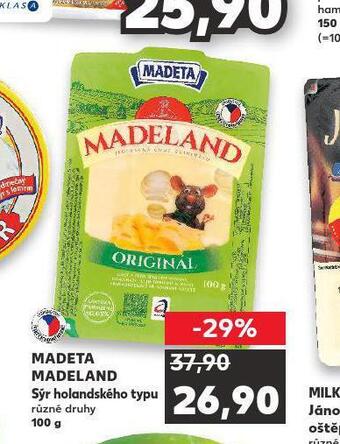 Kaufland Madeta madeland nabídka