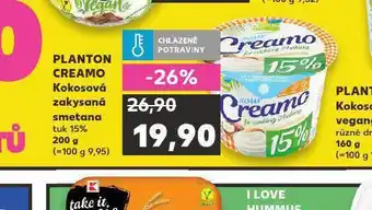 Kaufland Planton creamo kokosová zakysaná smetana nabídka