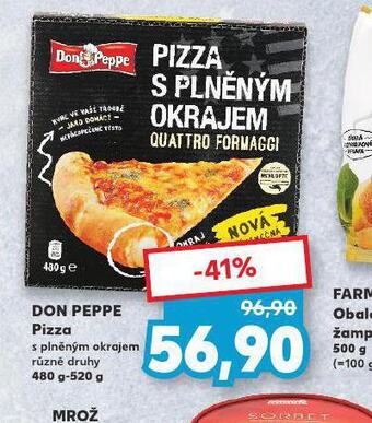 Kaufland Don peppe pizza nabídka