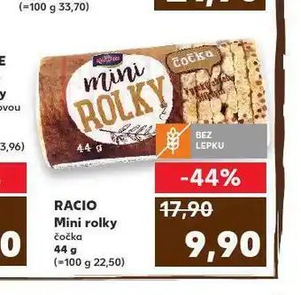 Kaufland Racio mini rolky nabídka