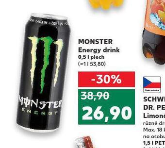 Kaufland Monster energy drink nabídka
