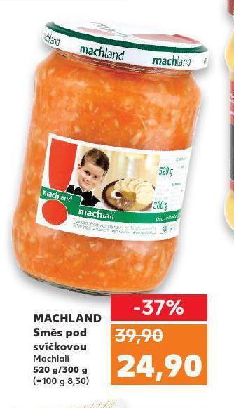 Kaufland Machland směs pod svíčkovou nabídka
