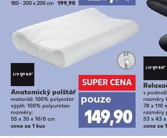 Kaufland Anatomický polštář nabídka