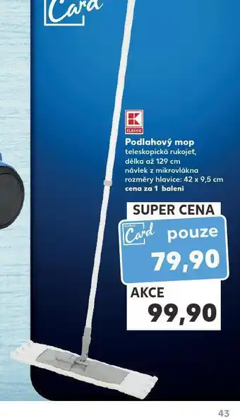 Kaufland Podlahový mop nabídka