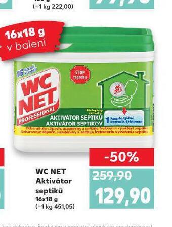 Kaufland Wc net aktivátor septiků nabídka