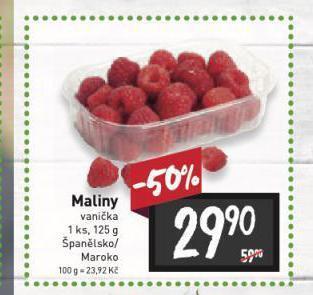 Billa Maliny nabídka