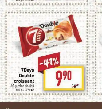 Billa 7days double croissant nabídka