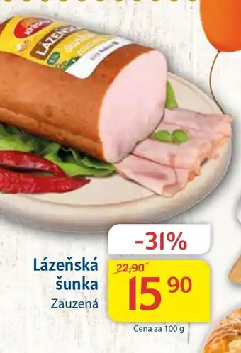 Kubík potraviny Lázenská šunka 100g nabídka