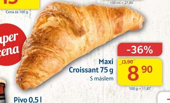 Kubík potraviny Maxi Croissant 75 g nabídka