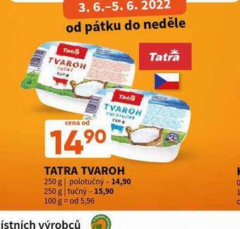 Terno Tatra tvaroh nabídka