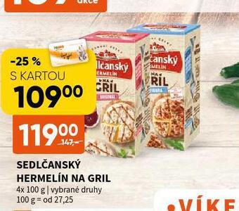 Terno Sedlčanský hermelín na gril nabídka