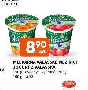 Terno Mlékárna valašské meziříčí jogurt z valašska nabídka