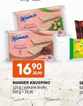 Terno Manner knuspino nabídka