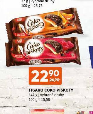 Terno Figaro čoko piškoty nabídka
