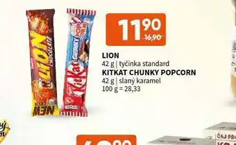 Terno Kitkat chunky popcorn nabídka