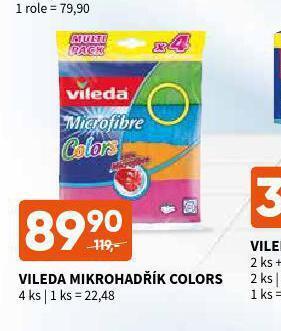 Terno Vileda mikrohadřík colors nabídka