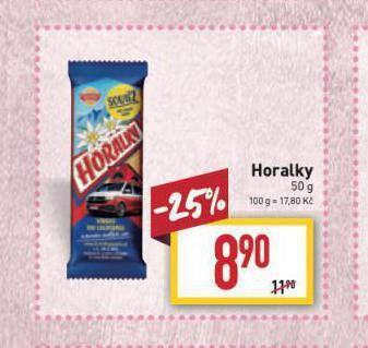 Billa Horalky nabídka