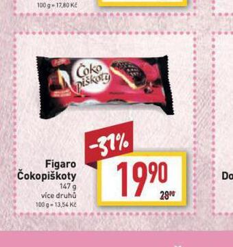 Billa Figaro čokopiškoty nabídka