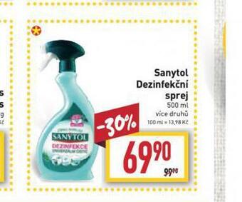Sanytol dezinfekční sprej