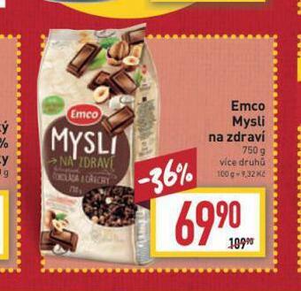 Billa Emco mysli na zdraví nabídka