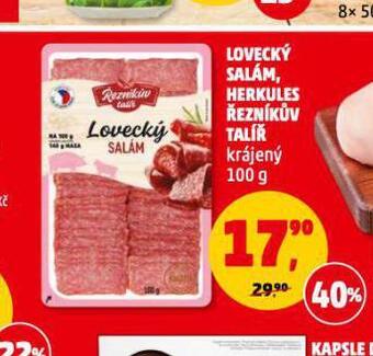 Penny Market Lovecký salám nabídka